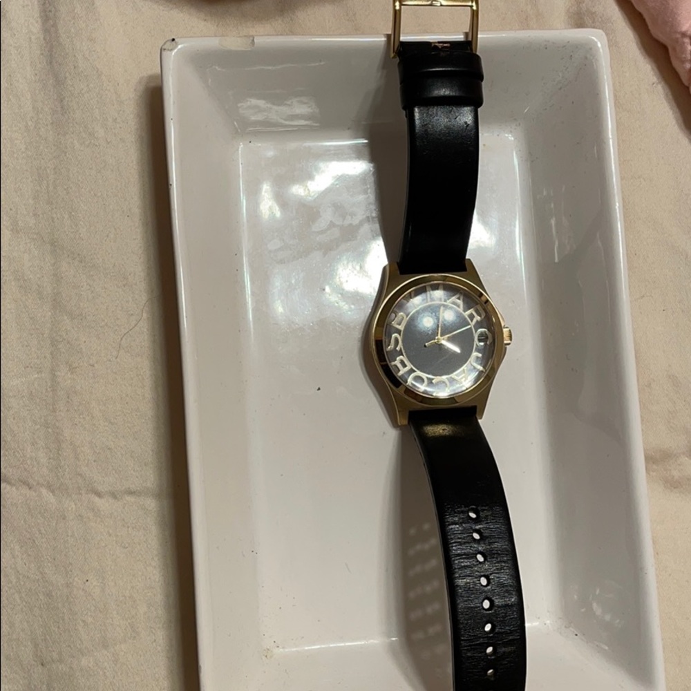 Black/Gold Marc by Marc Jacobs watch